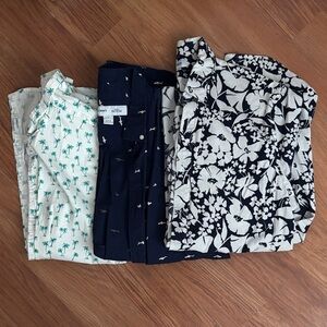 Men’s button down shirt bundle various prints